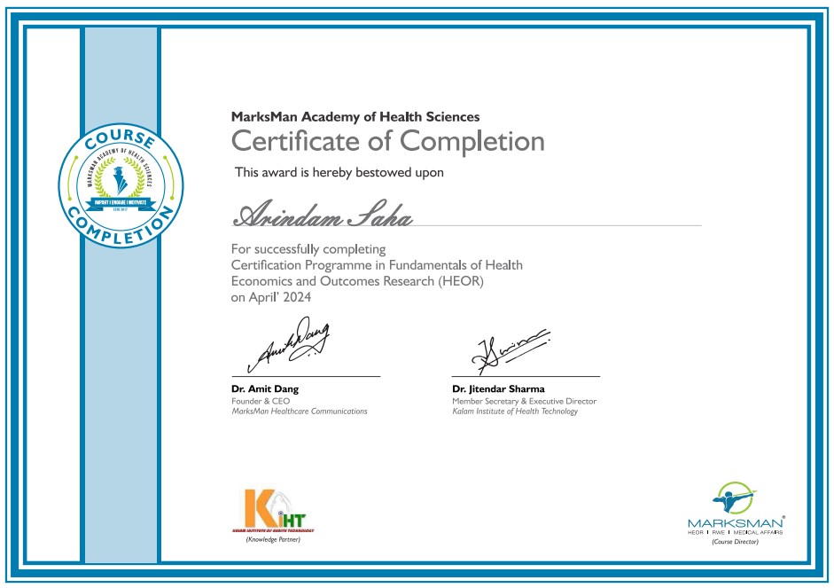 Certificates